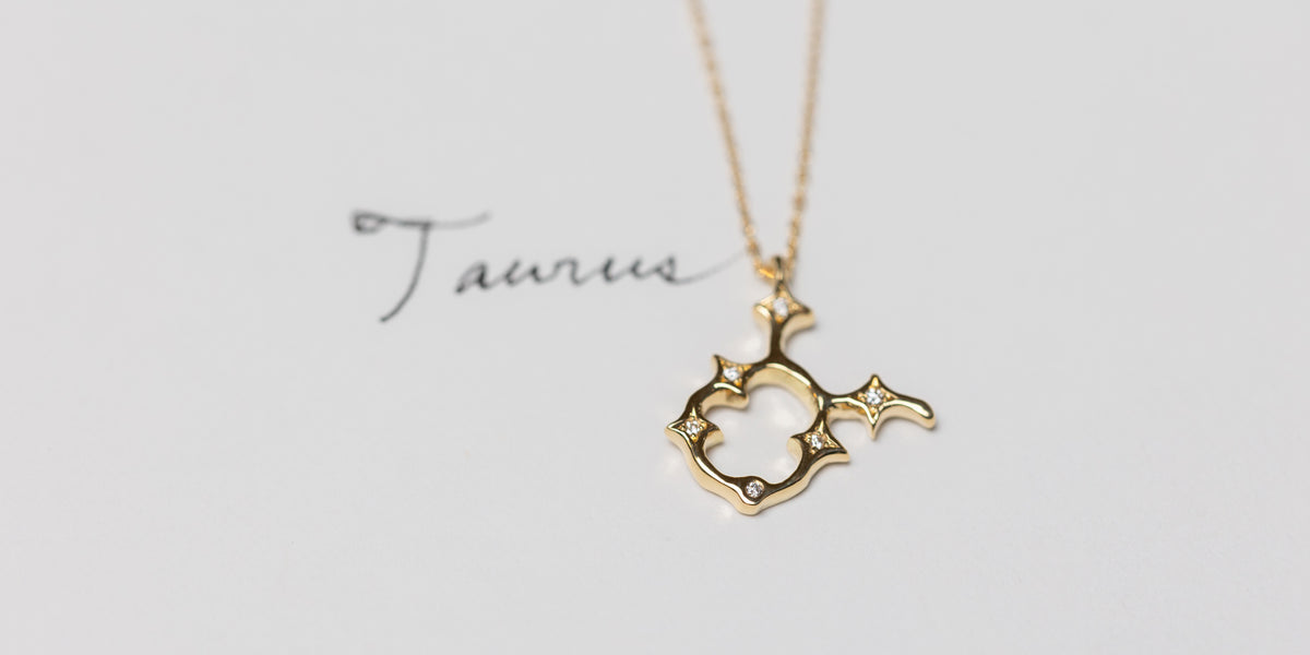 瞬く牡牛座（おうし座）のネックレス | Taurus – ileava jewelry