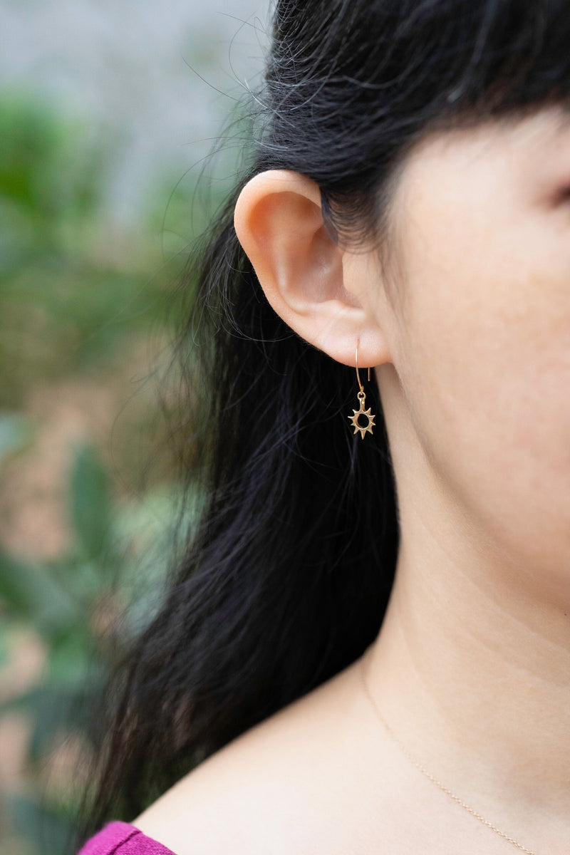 GICLAT ギクラ ピアス 日食月食 k18 GICLAT 日食月食 ピアス