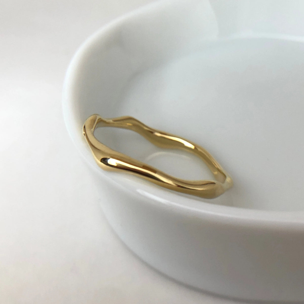 【話題:水中OK:色あせなし】AVARIA☆Lyra Gold Ring 指輪 指輪｜ありがとう ゴールド (K10) 指輪 | ひらがなアクセサリー