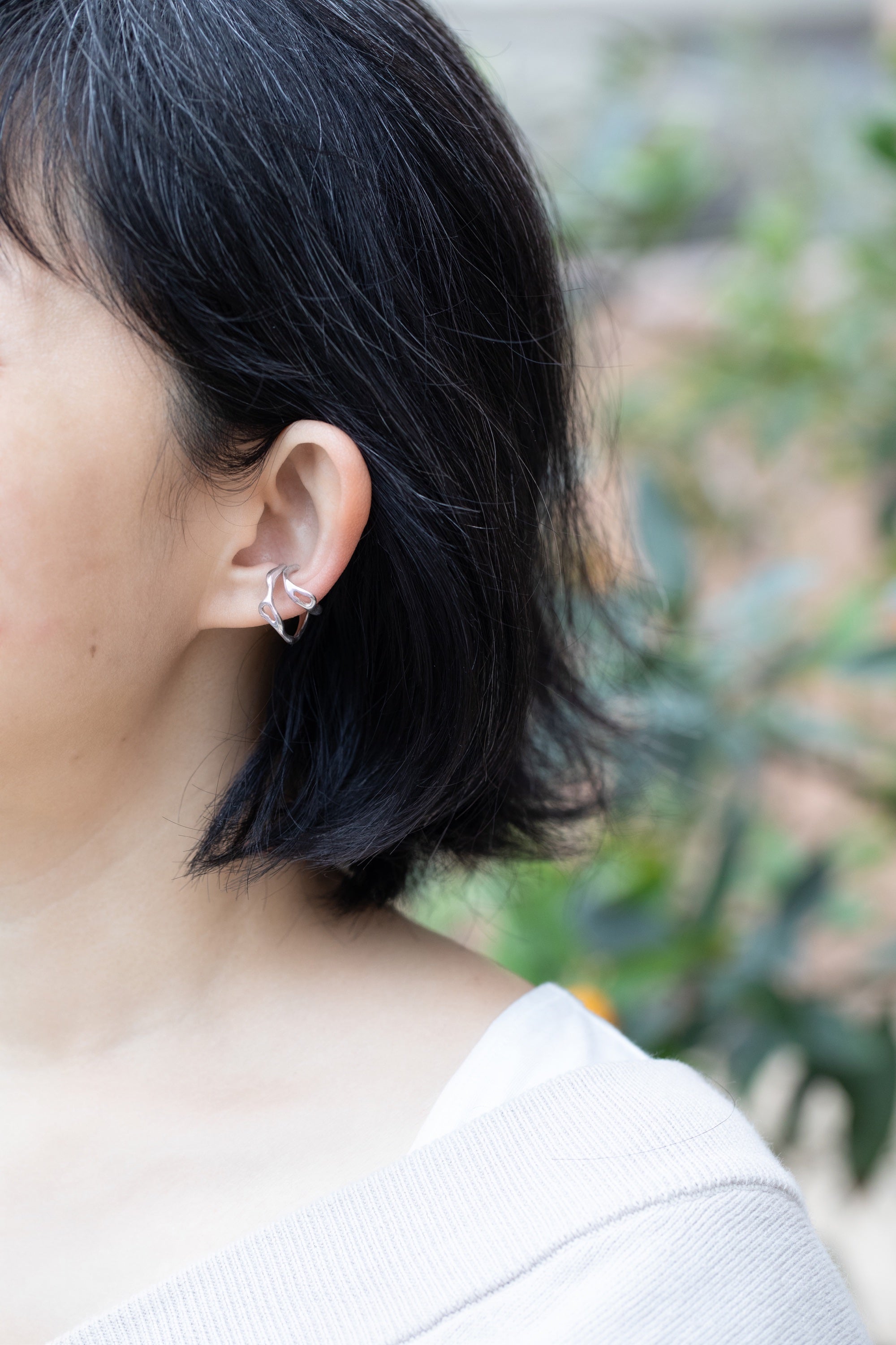 水の形のイヤーカフセット – ileava jewelry