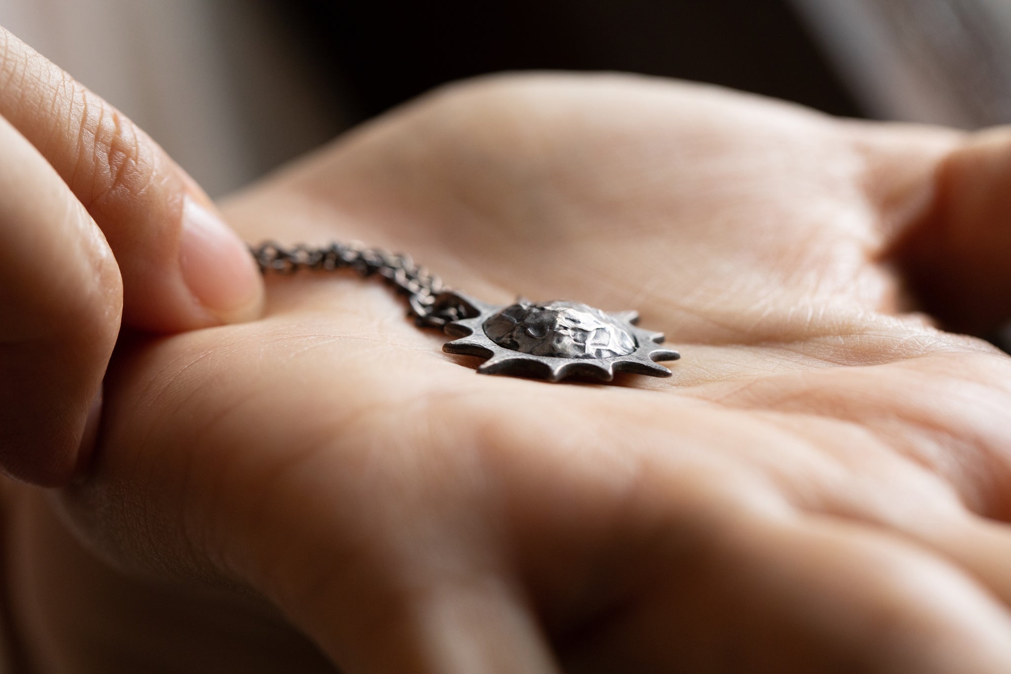 国際風水氣学協会　テラエナジー シルバー ネックレスMサイズ 太陽シルバーネックレス – ileava jewelry