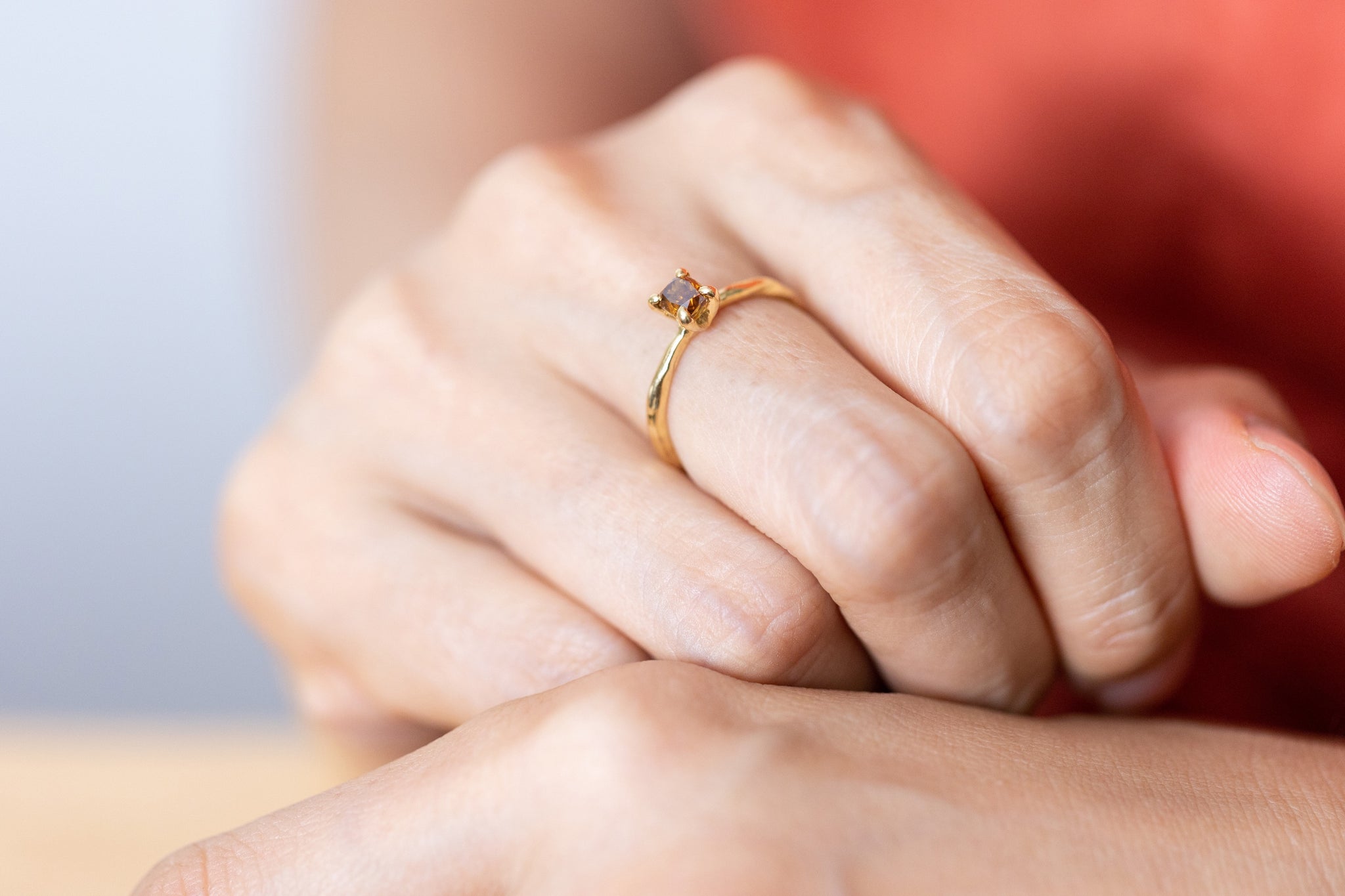 ゴールド 5石ブラウンダイヤモンドリング GSTV PT950 ブラウンダイヤモンド リング BRD 約1.00ct BRD 約0.48ct