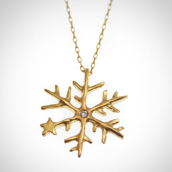 Avaron K18 雪の結晶 ブレスレット『Snow Bracelet』